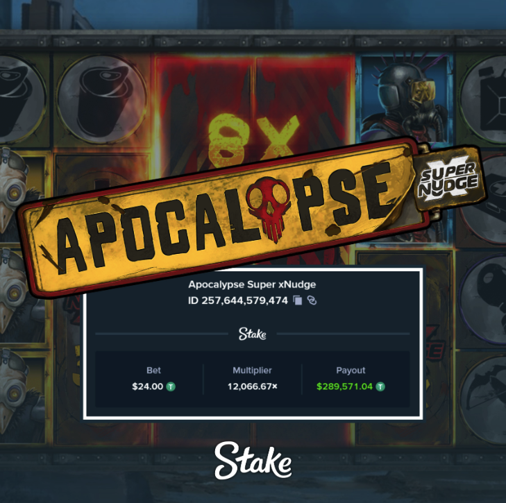 $289K Apocalypse Super xNudge win